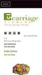 Mobile Screenshot of carriageflowers.com
